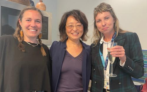 Dr. Jessica Harrison, Dr. Janet Shim, Dr. Nicole Foti